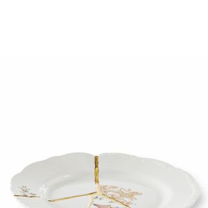 'Kintsugi' dessert dish ⌀ 21 cm