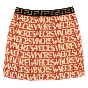 'Versace Allover Kids' capsule La Vacanza skirt