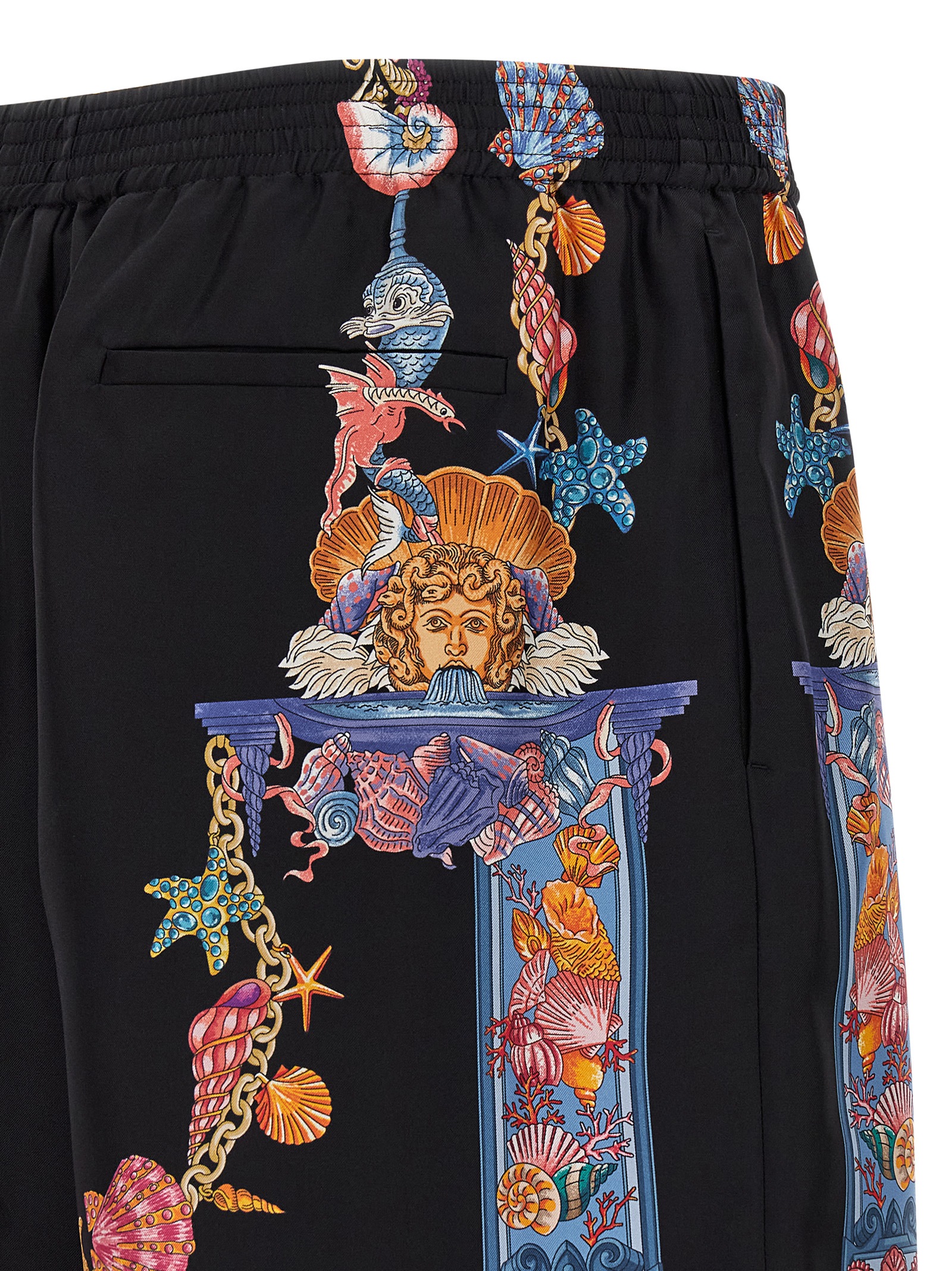 'Coral Theatre' print bermuda shorts - immagine 4