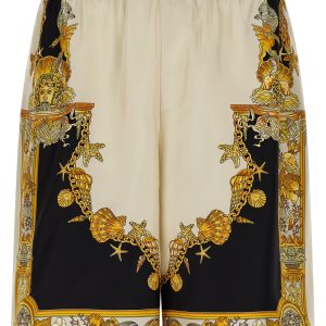 'Coral Theatre' print bermuda shorts