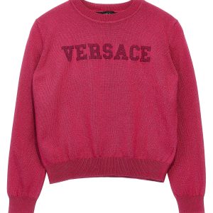 Logo embroidery sweater