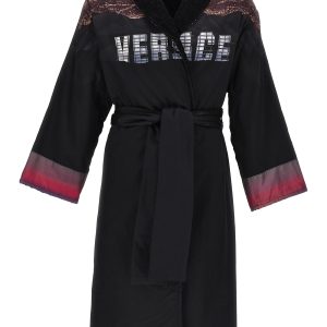 'Baroccodile' bathrobe