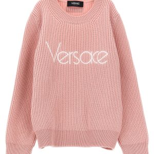 Logo embroidery sweater