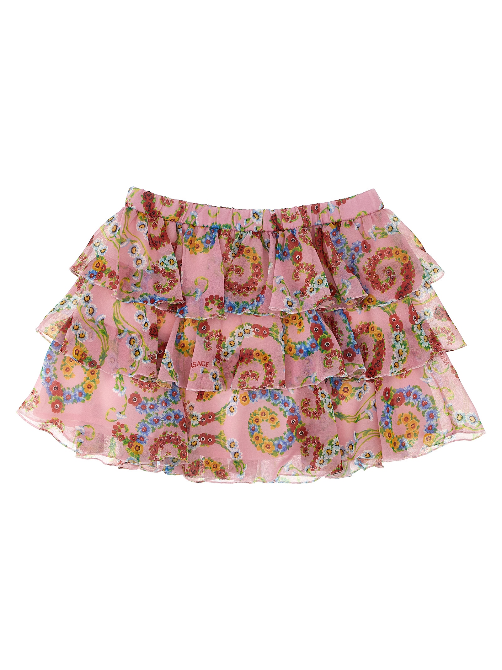 'Geo Poly Barocco Flower' skirt