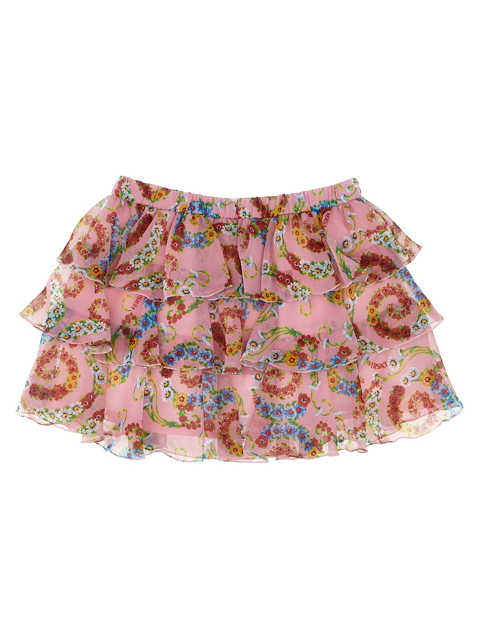 'Geo Poly Barocco Flower' skirt - immagine 2