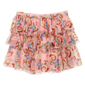 'Geo Poly Barocco Flower' skirt