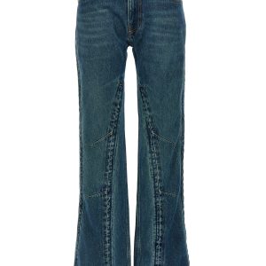 'Evergreen Hook and Eye' jeans
