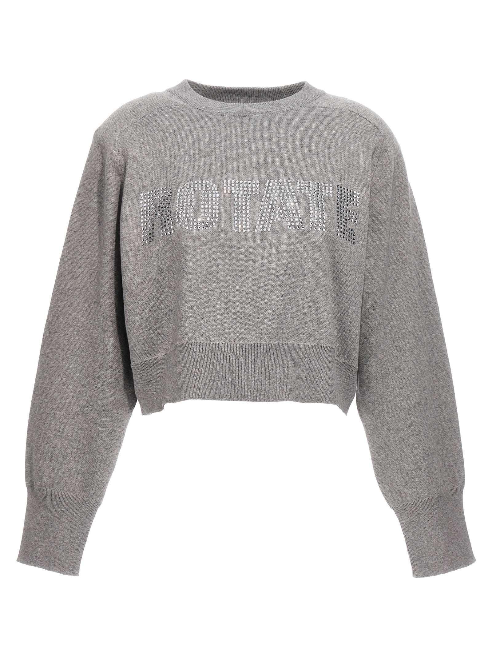 'Firm Knit Cropped' sweater
