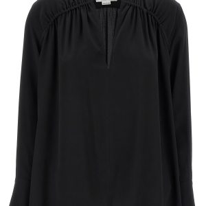 'Gather Detail Tie' blouse