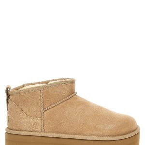 'Classic Ultra Mini Platform' ankle boots