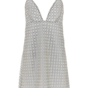 'Beaded A-Line Mini' dress
