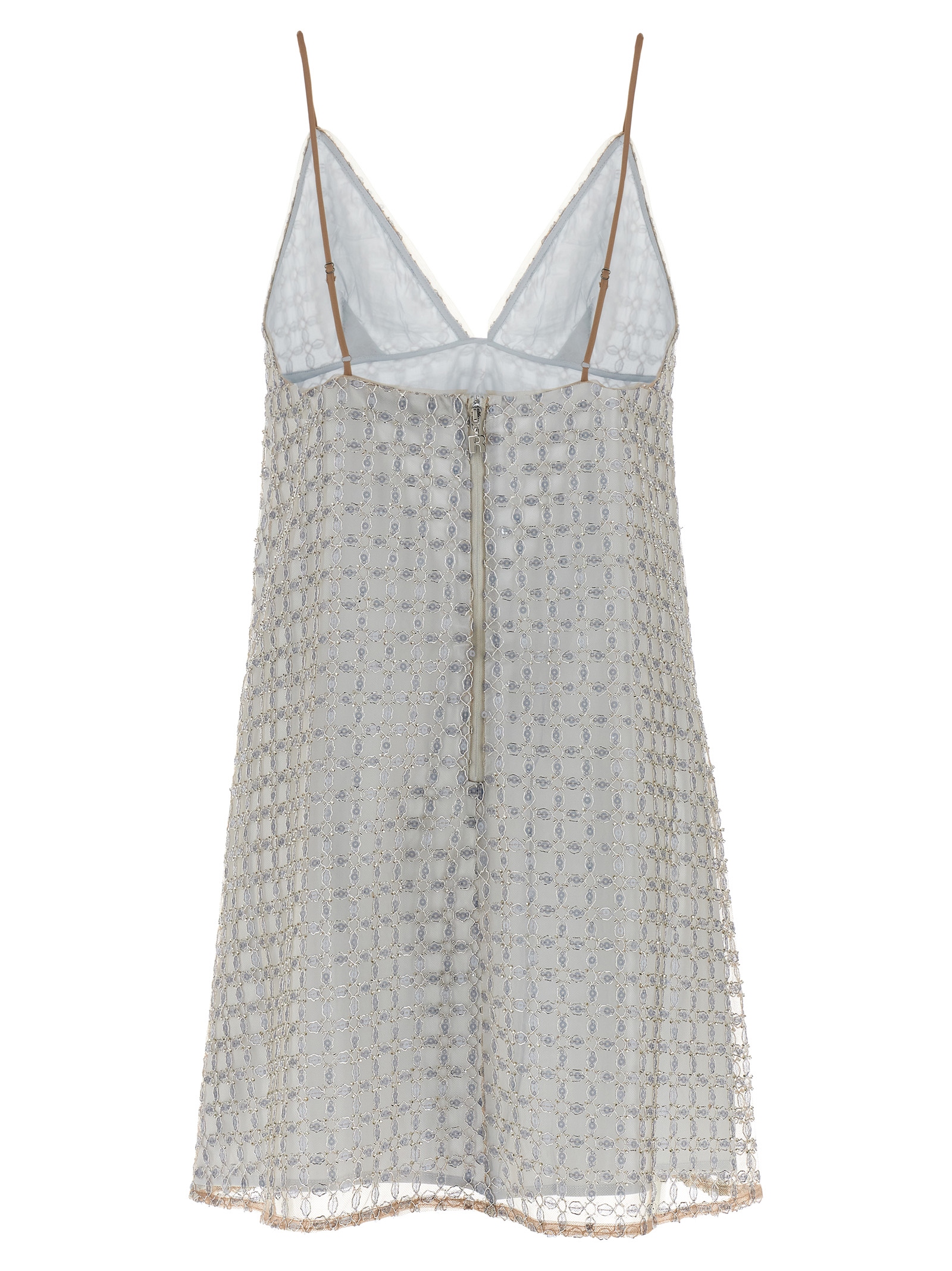 'Beaded A-Line Mini' dress - immagine 2
