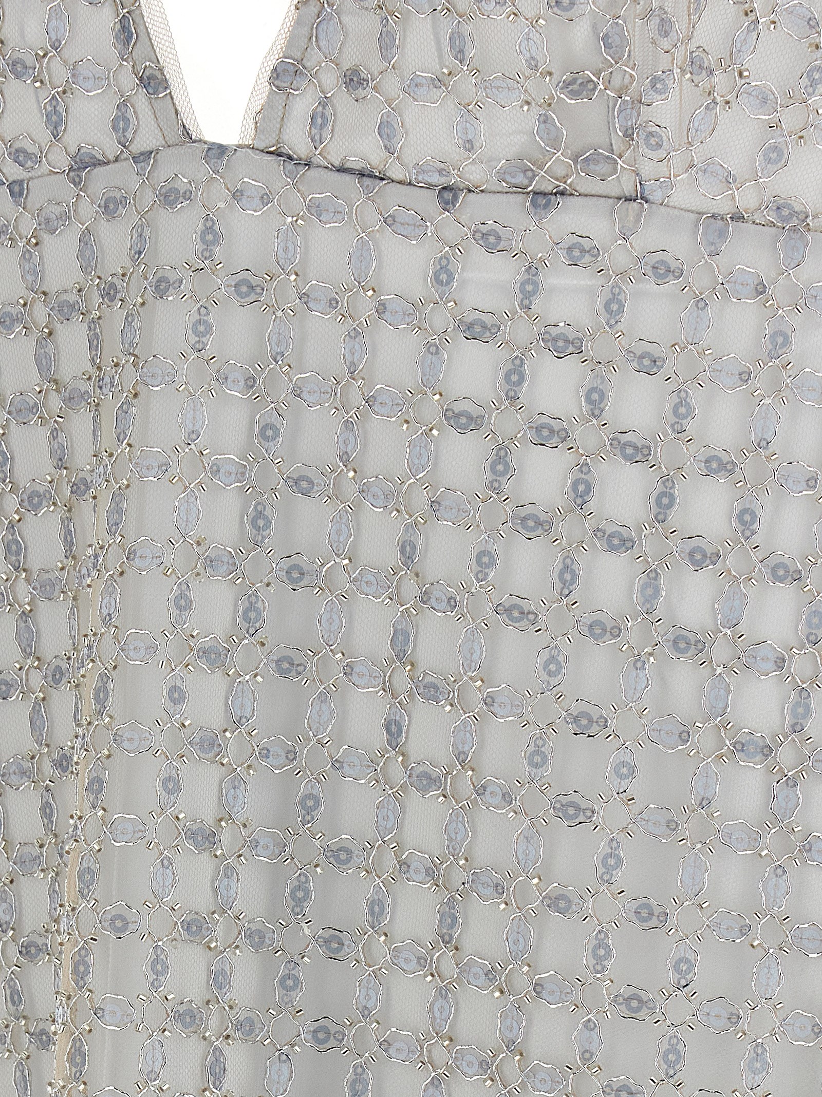 'Beaded A-Line Mini' dress - immagine 4