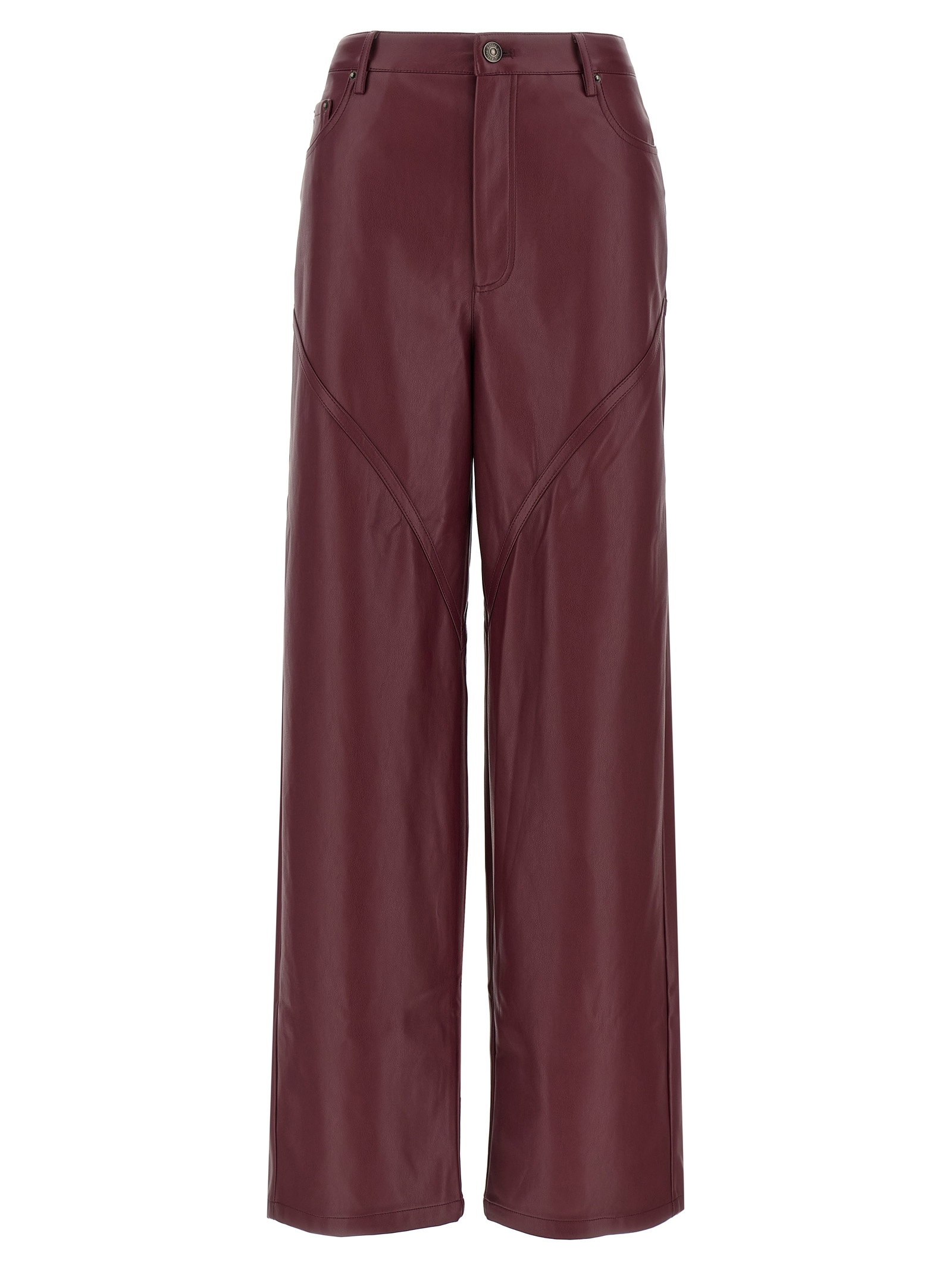 'Mid Waisted Piping' pants