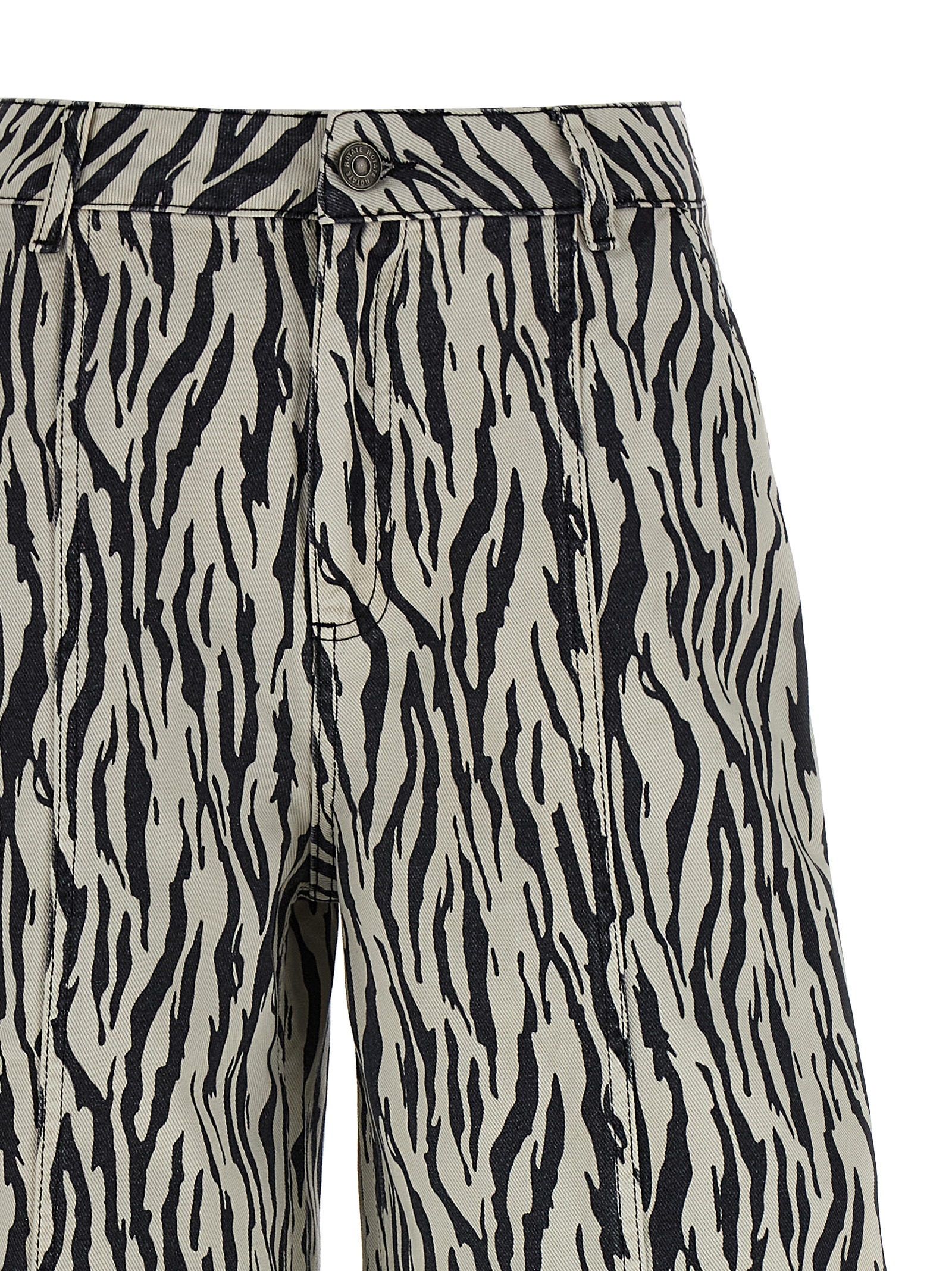'Printed Twill Cargo' pants - immagine 3