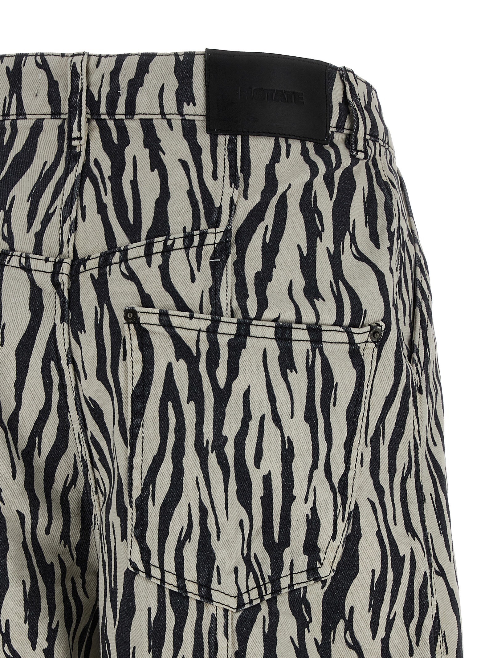 'Printed Twill Cargo' pants - immagine 4