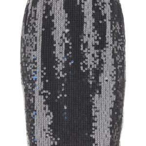 'Net Sequin Midi' skirt