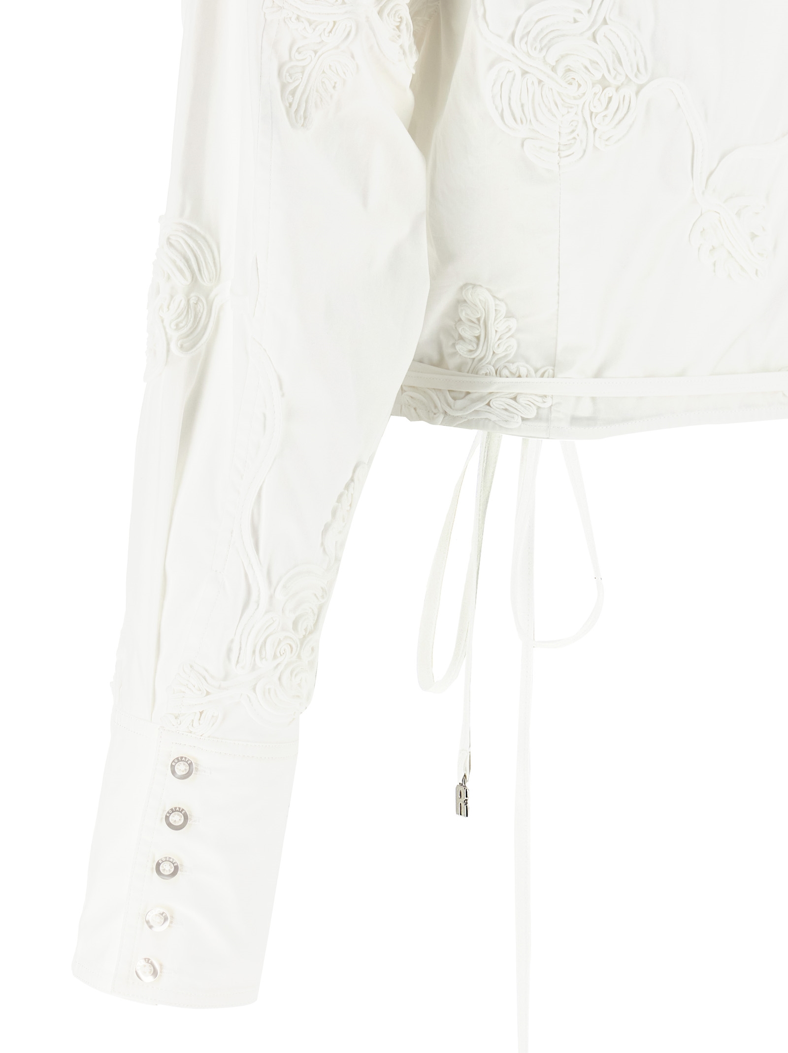 'Wrap Cotton' shirt - immagine 4