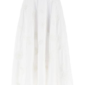 'Flower Maxi' skirt