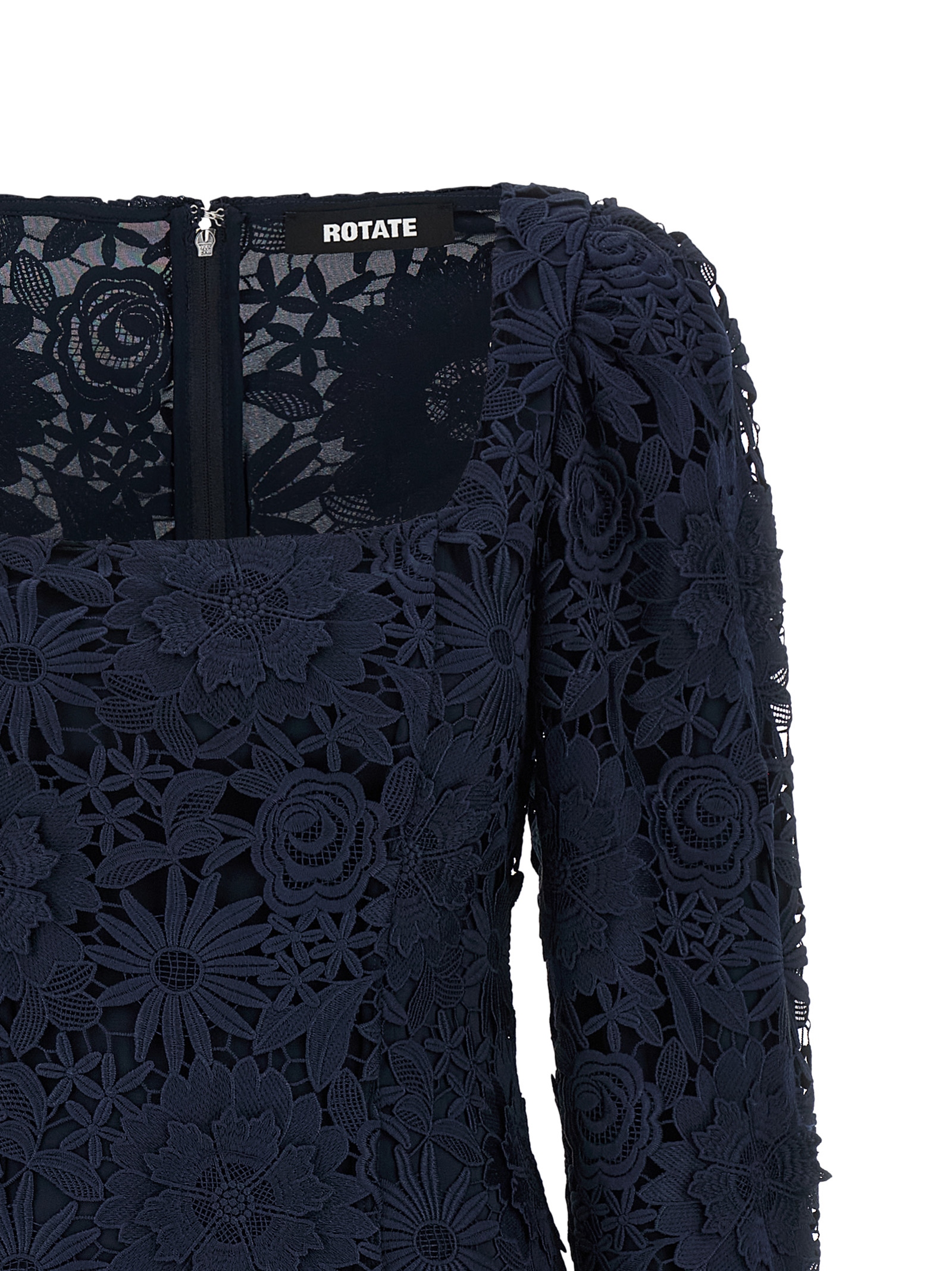 '3D Lace Ls Mini' dress - immagine 3