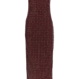 'Beaded Maxi Tube' dress