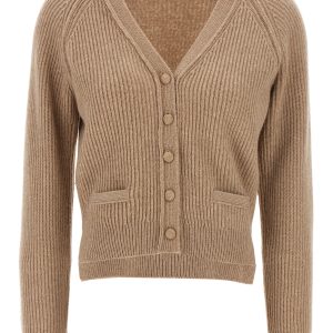 'Stepped Hem' cardigan