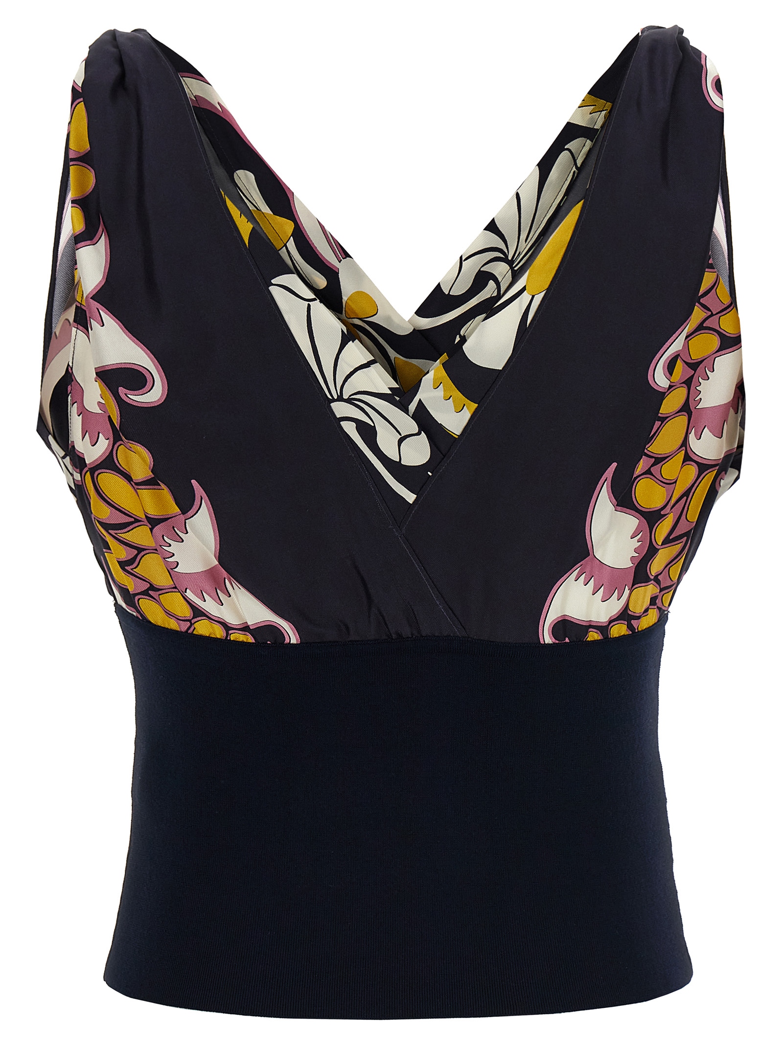 Printed silk top - immagine 2