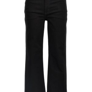 'Cropped Kick Flare' jeans