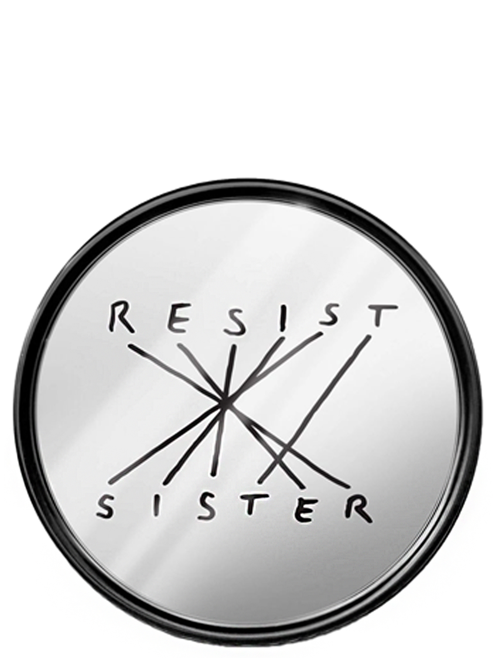 'Connection Resist Sister' mirror