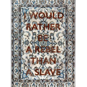 'Burnt Carpet Rebel' rug