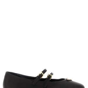 Double strap ballet flats