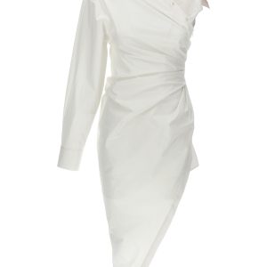 Asymmetrical shirt dress