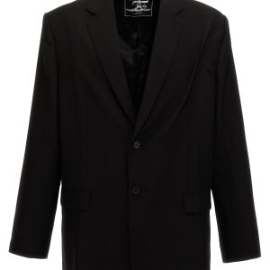 'Pinched Logo' blazer