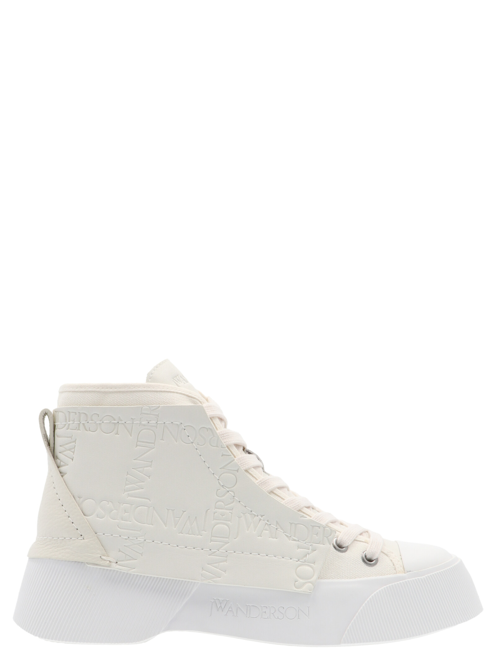 'Trainer’ high top sneakers