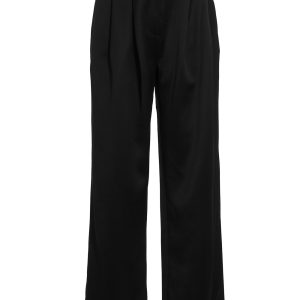 Pants with front pleats