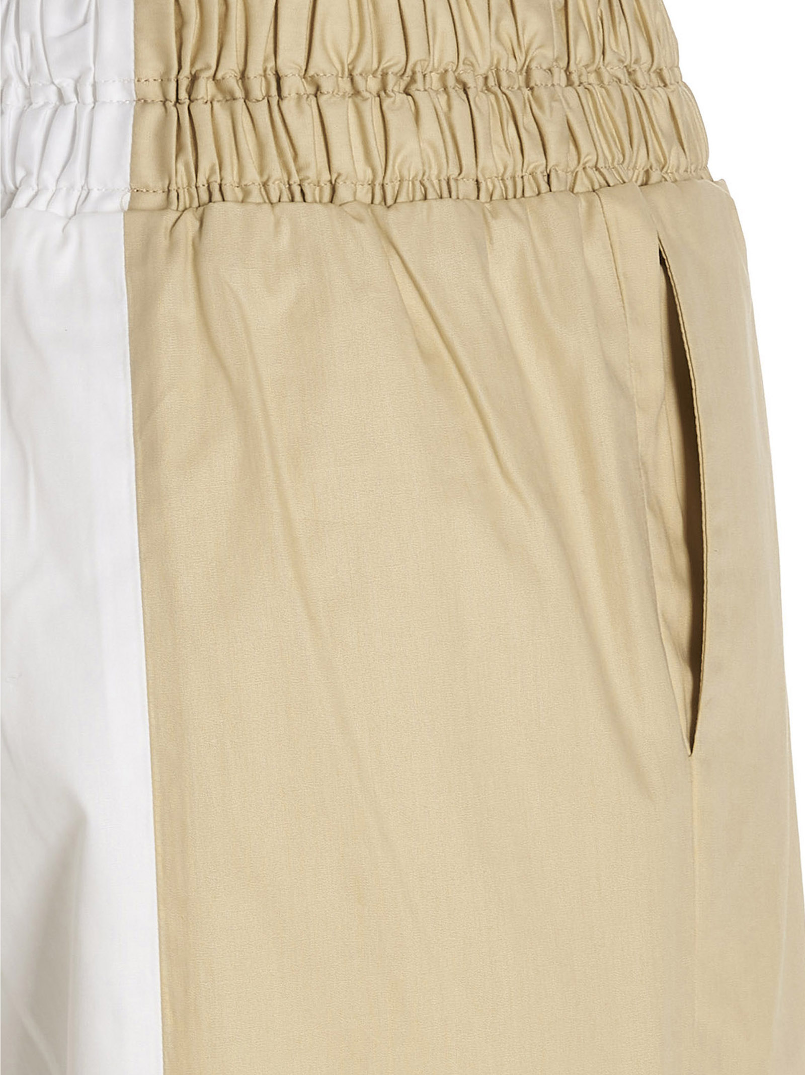 Loose leg two-color pants - immagine 4