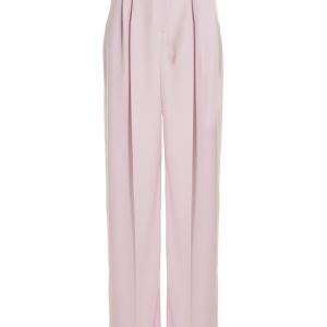 Pants with front pleats