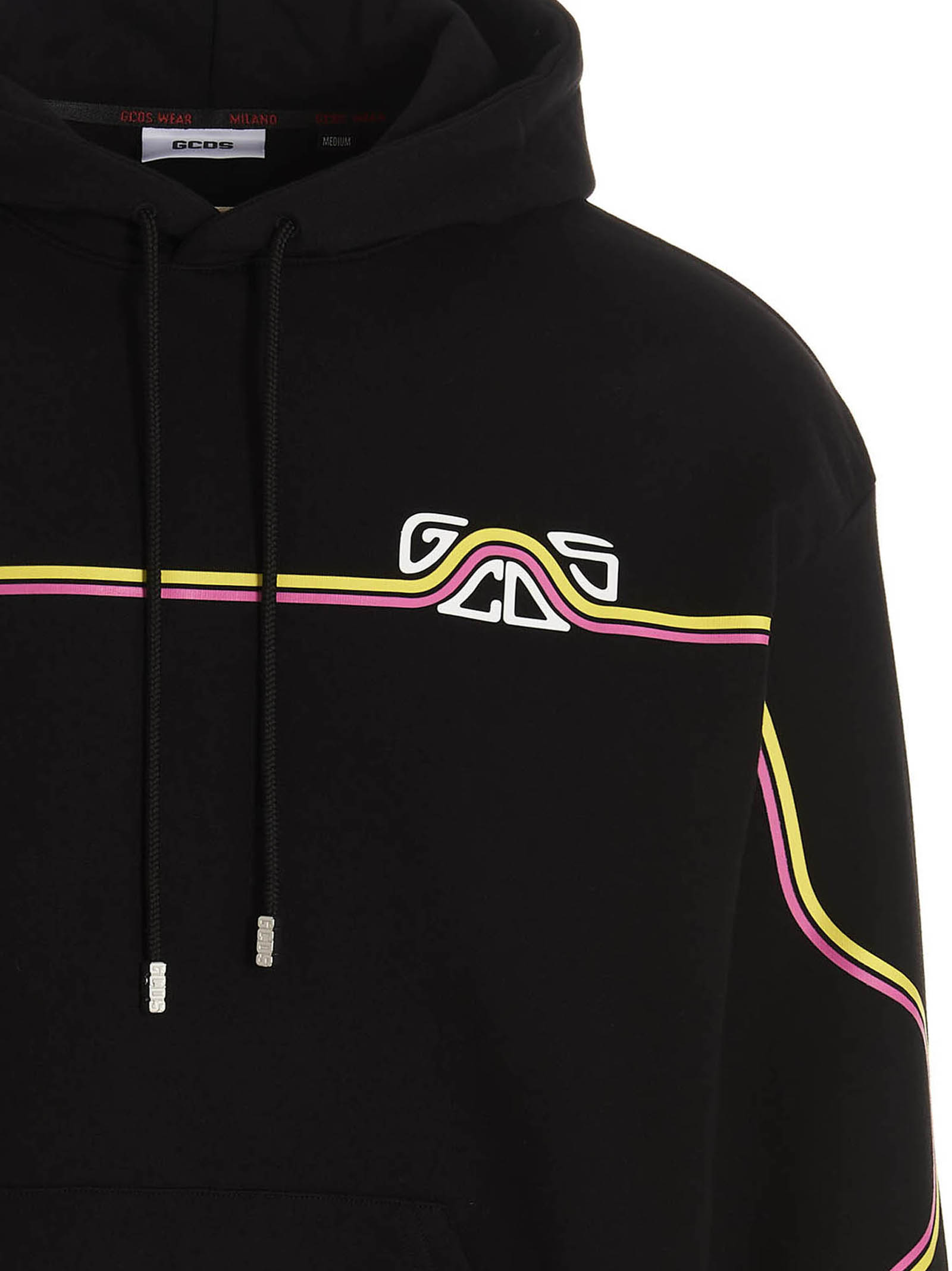 'Waved Logo' hoodie - immagine 3
