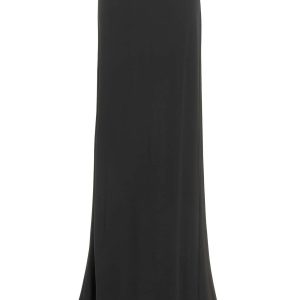 Asymmetrical long skirt