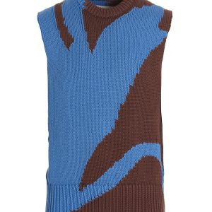 Colorblock vest