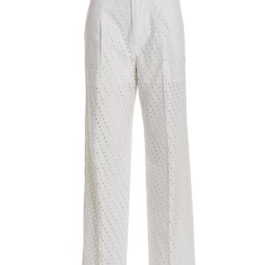 Visible button jeans