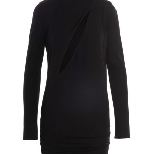 Cut out jersey dress