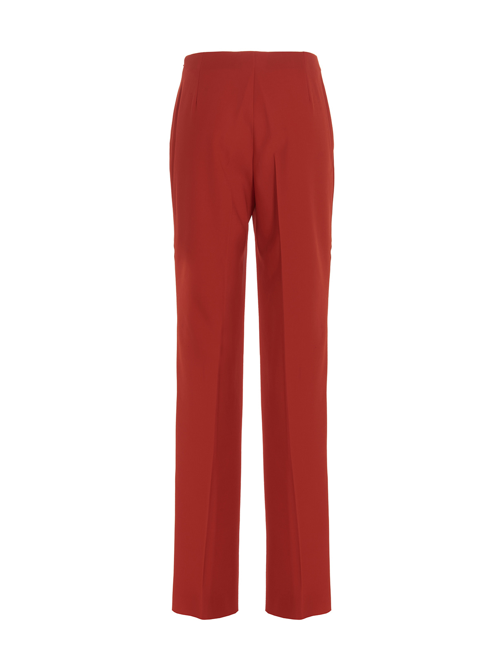 Straight pants with pleat - immagine 2