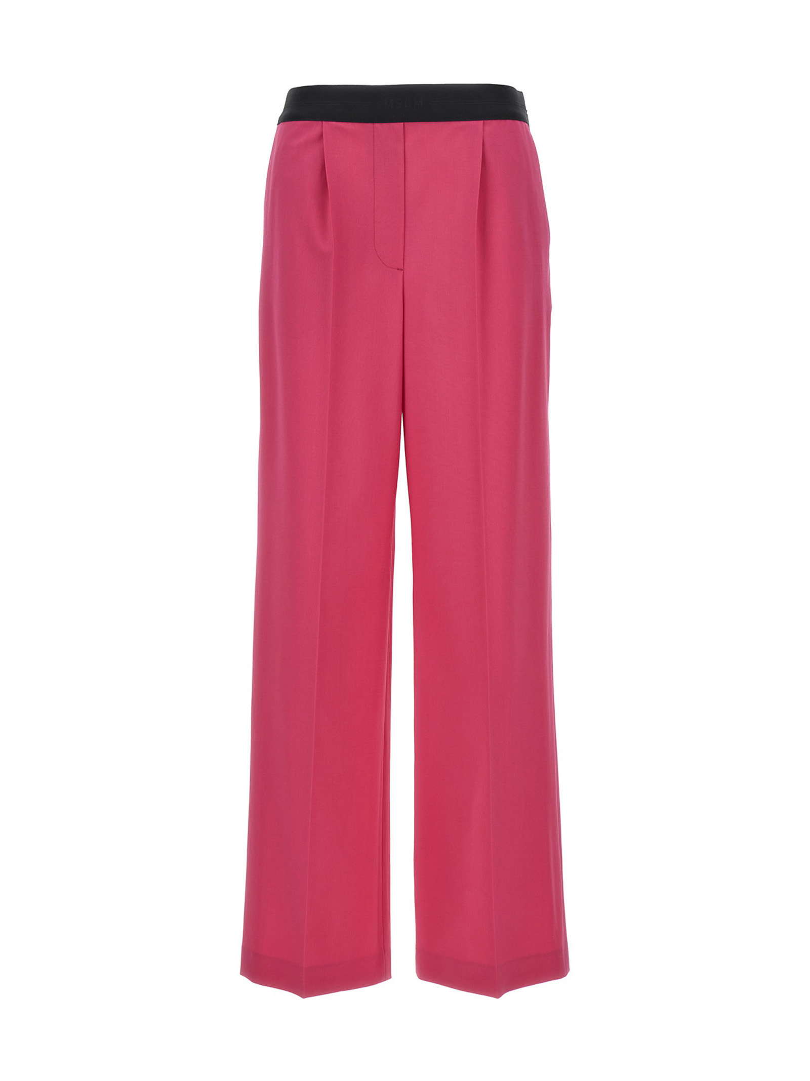 pants with front pleats