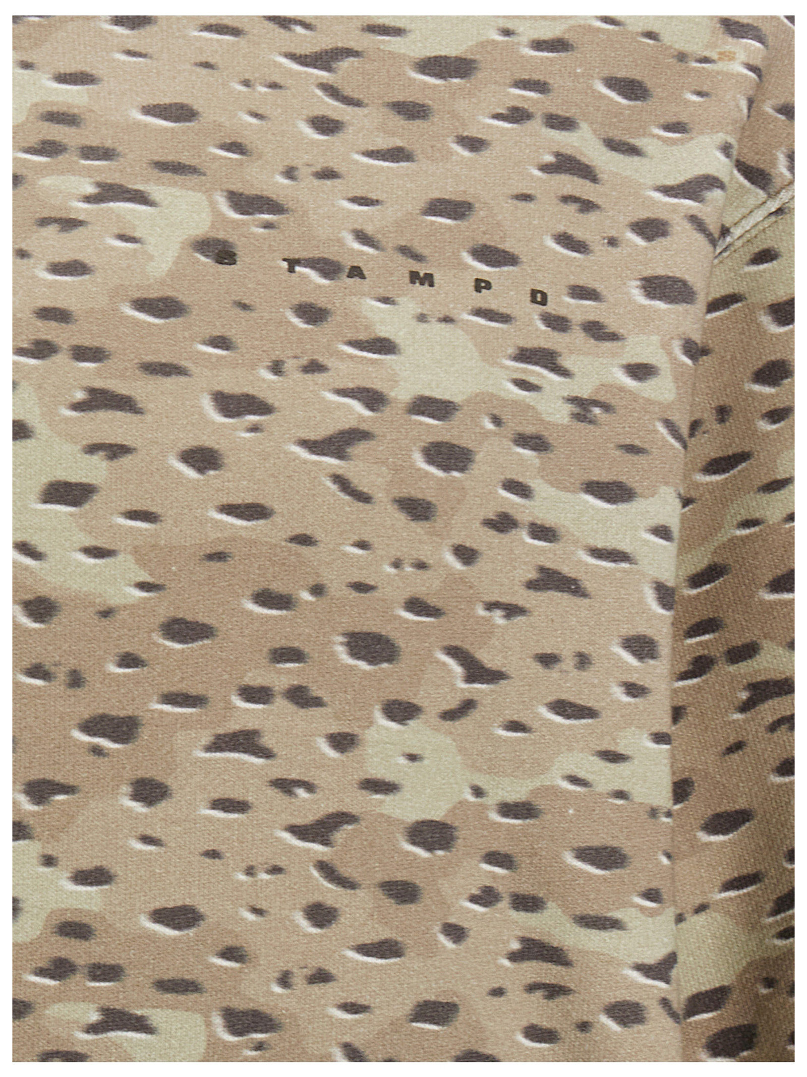 Felpa con cappuccio 'Camo leopard' - immagine 4