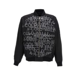 'Imprint' bomber jacket