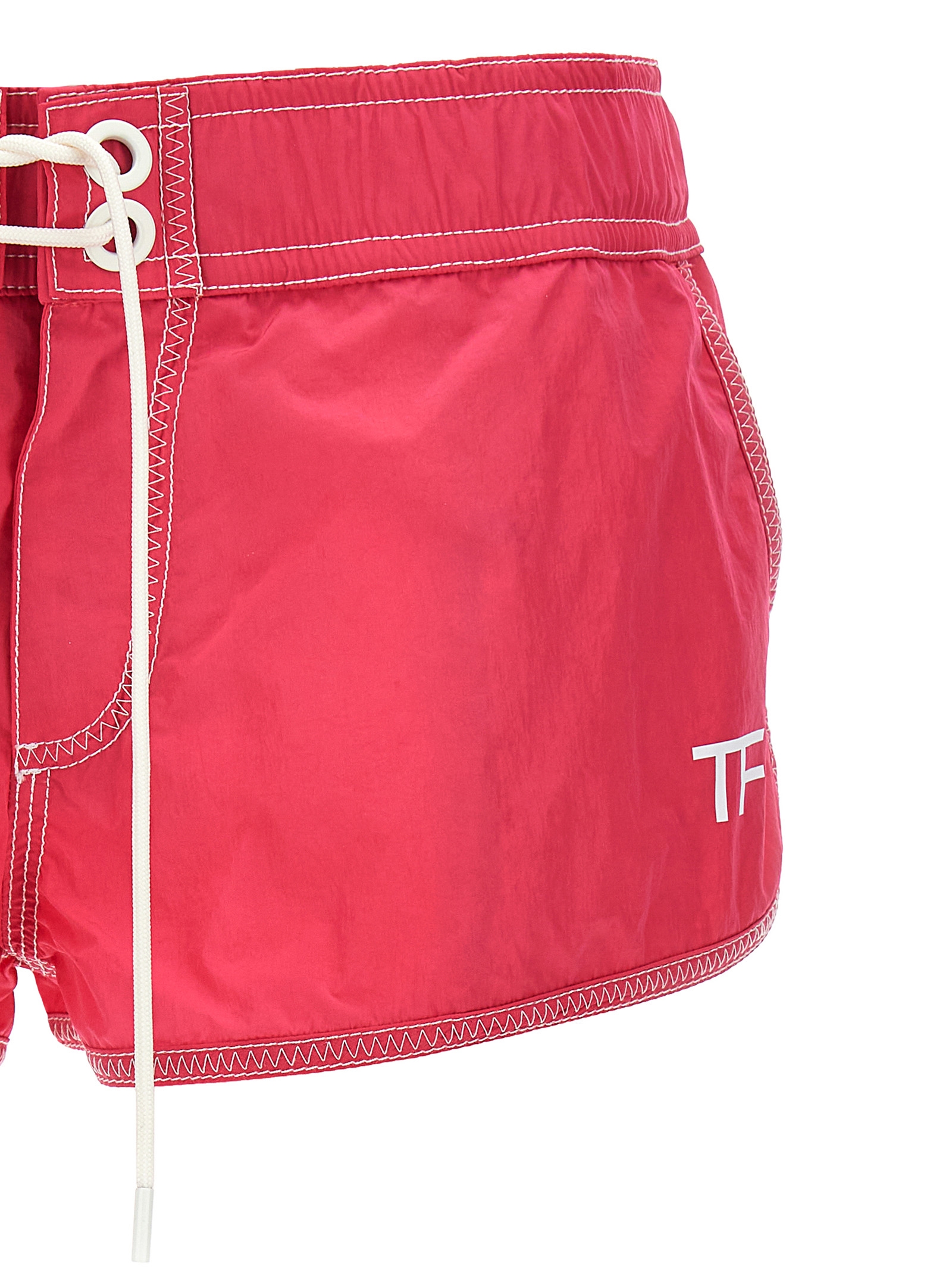Logo nylon shorts - immagine 3