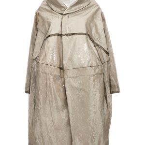 Oversize texture trench coat