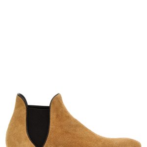 'Desert enamel' ankle boots
