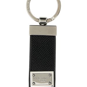 Logo plaque keyring
